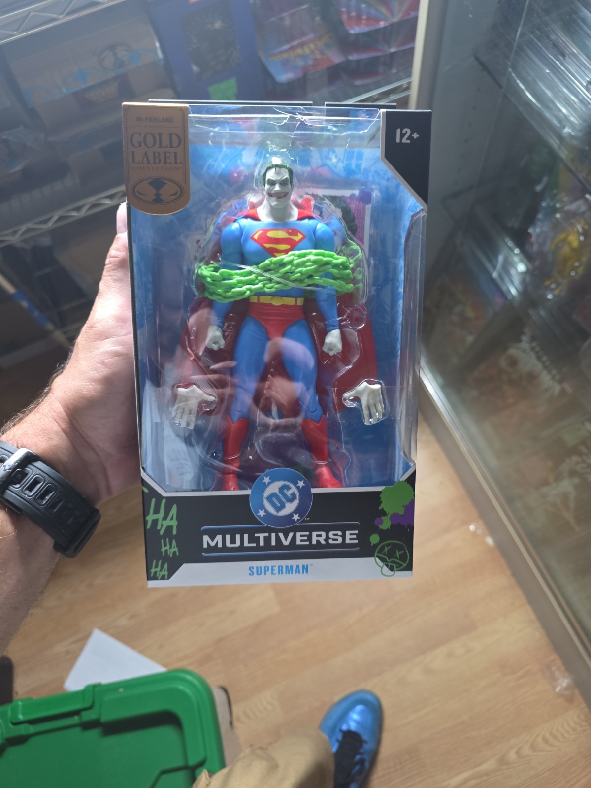 McFarlane DC Multiverse Jokerized Superman & Robin Gold Label