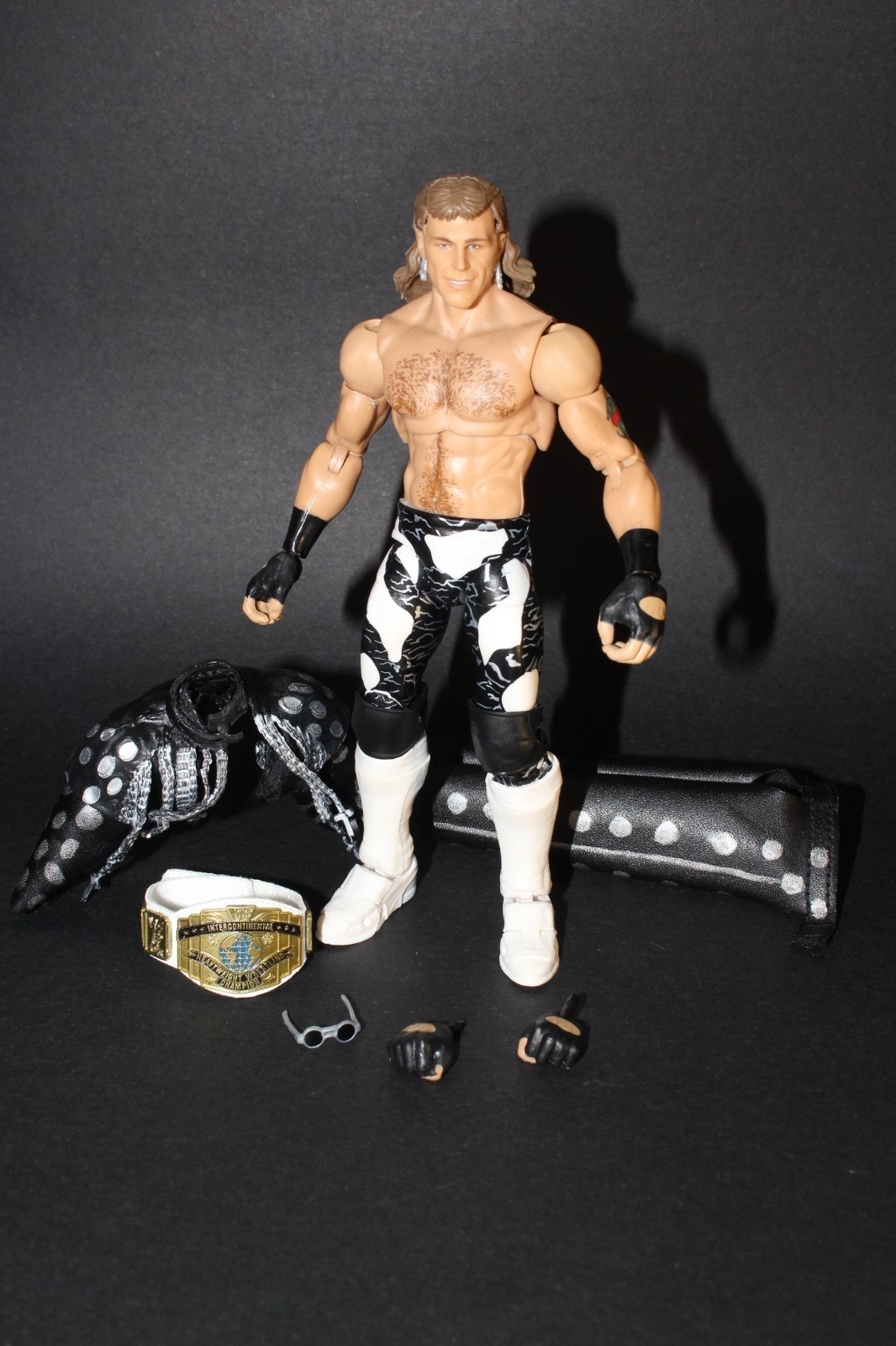 WWE Ultimate Edition Custom Shawn Michaels with FF Intercontinental Title