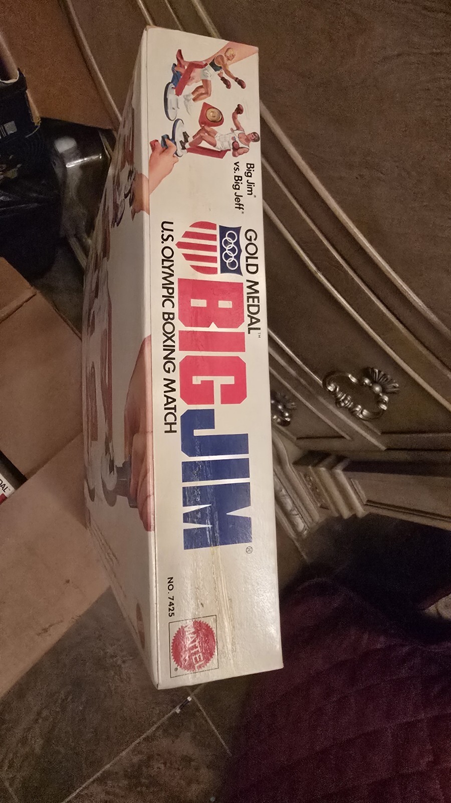 Vintage Mattel Big Jim And Jush US Gold Metal Olympics 2 PACK RARE FACTORY SEAL
