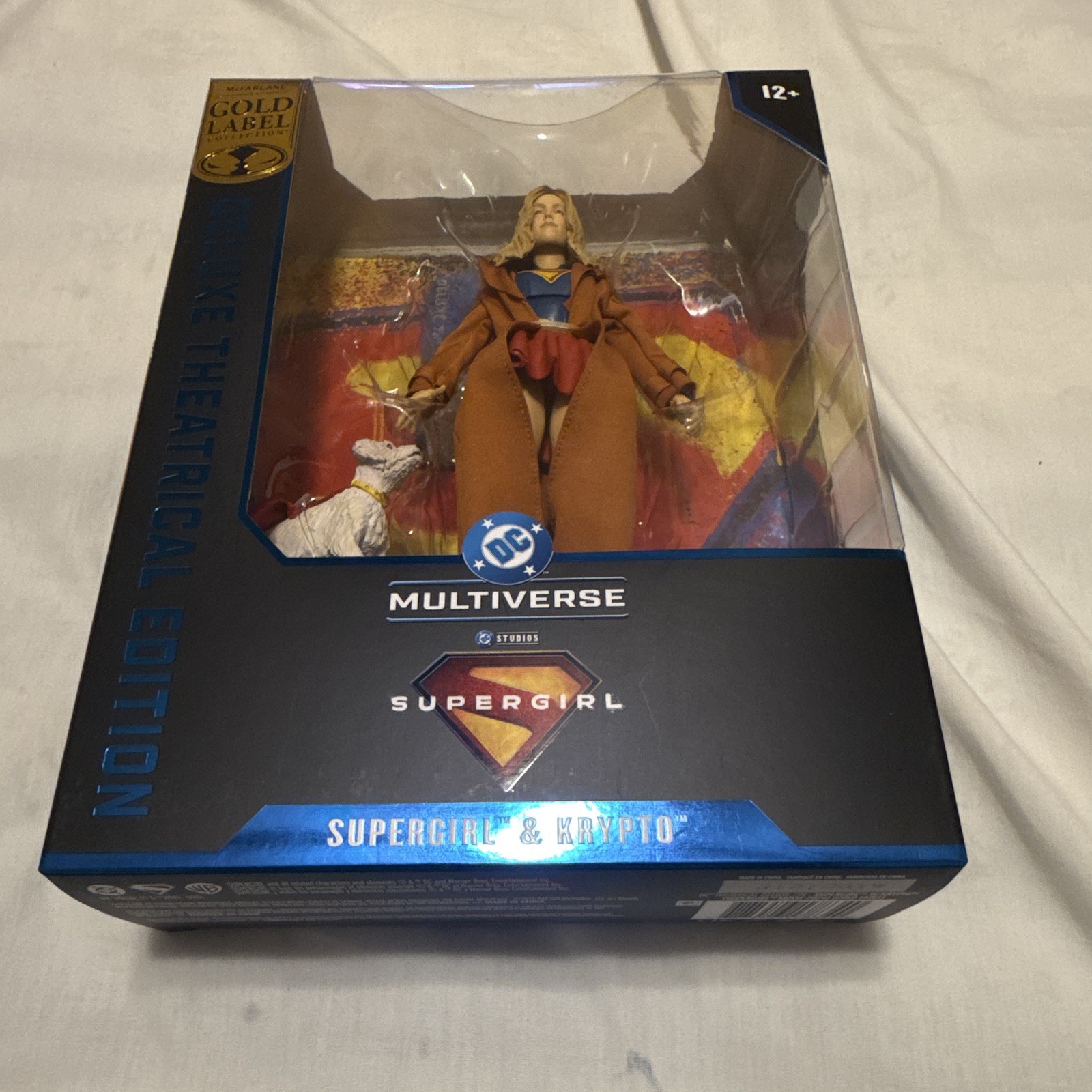 Mcfarlane Toys Supergirl Gold Label DC Multiverse Theatrical Version Ship Today