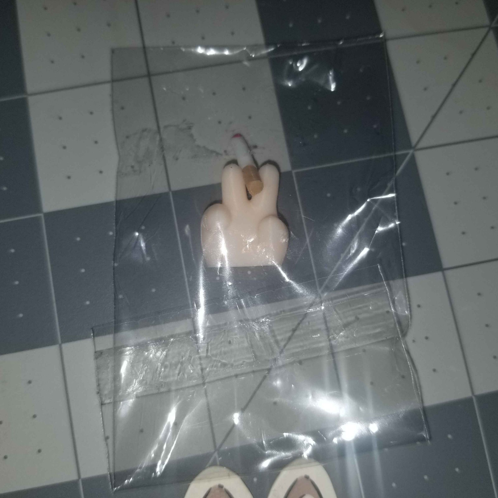 Authentic Macron Labubu- Toffee with Accessories