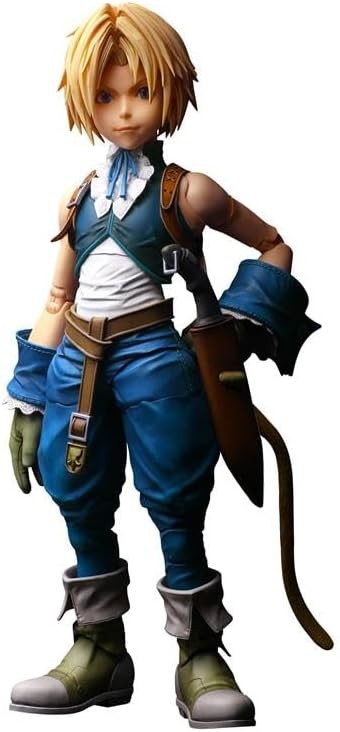 SQUARE ENIX FINAL FANTASY IX PLAY ARTS SHIN ZIDANE TRIBAL w/ Tracking NEW