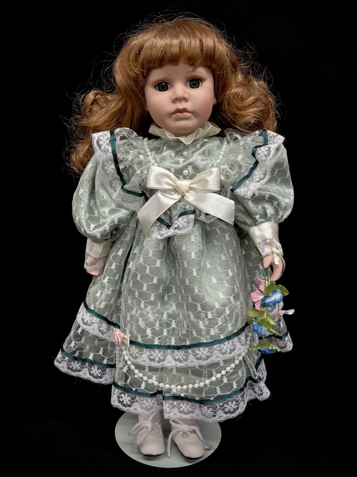 Haunted Doll 16&Prime; ~ MONICA, Age 29, ACTIVE, Neutral ~ Gentle/Comforting Energy