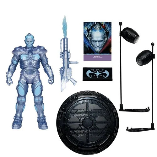 DC Multiverse Batman & Robin Mr. Freeze Black Light Gold Label 7&Prime; McFarlane
