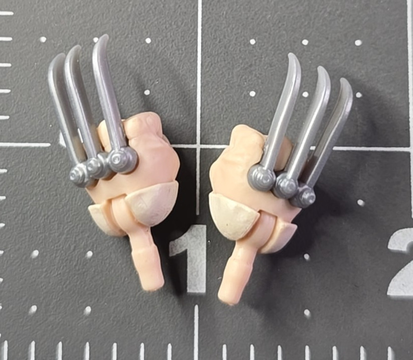 Marvel Legends Custom Fodder BLADE CLAW fist hands accessories (Owl Man)