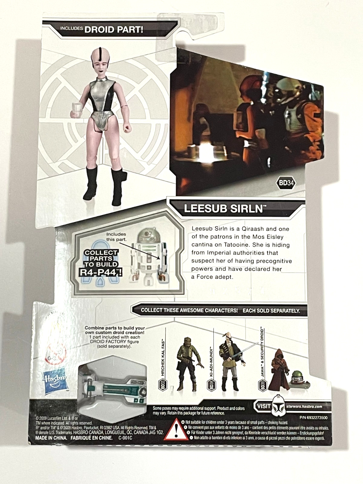 Star Wars Leesub Sirlin Legacy Collection Figure BD34 On Card Excellent In Case