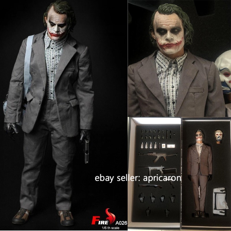 FIRE A026 Bank Robber Joker 1/6 Double-headed sculpture Joker-style robber model
