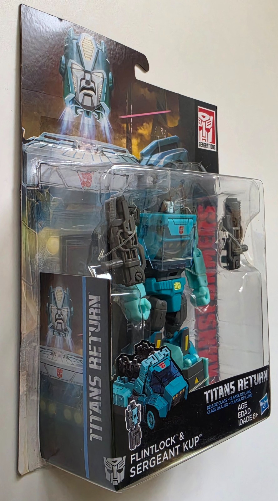 Transformers Autobot Titans Return Sergeant Kup & Flintlock Hasbro Sealed New