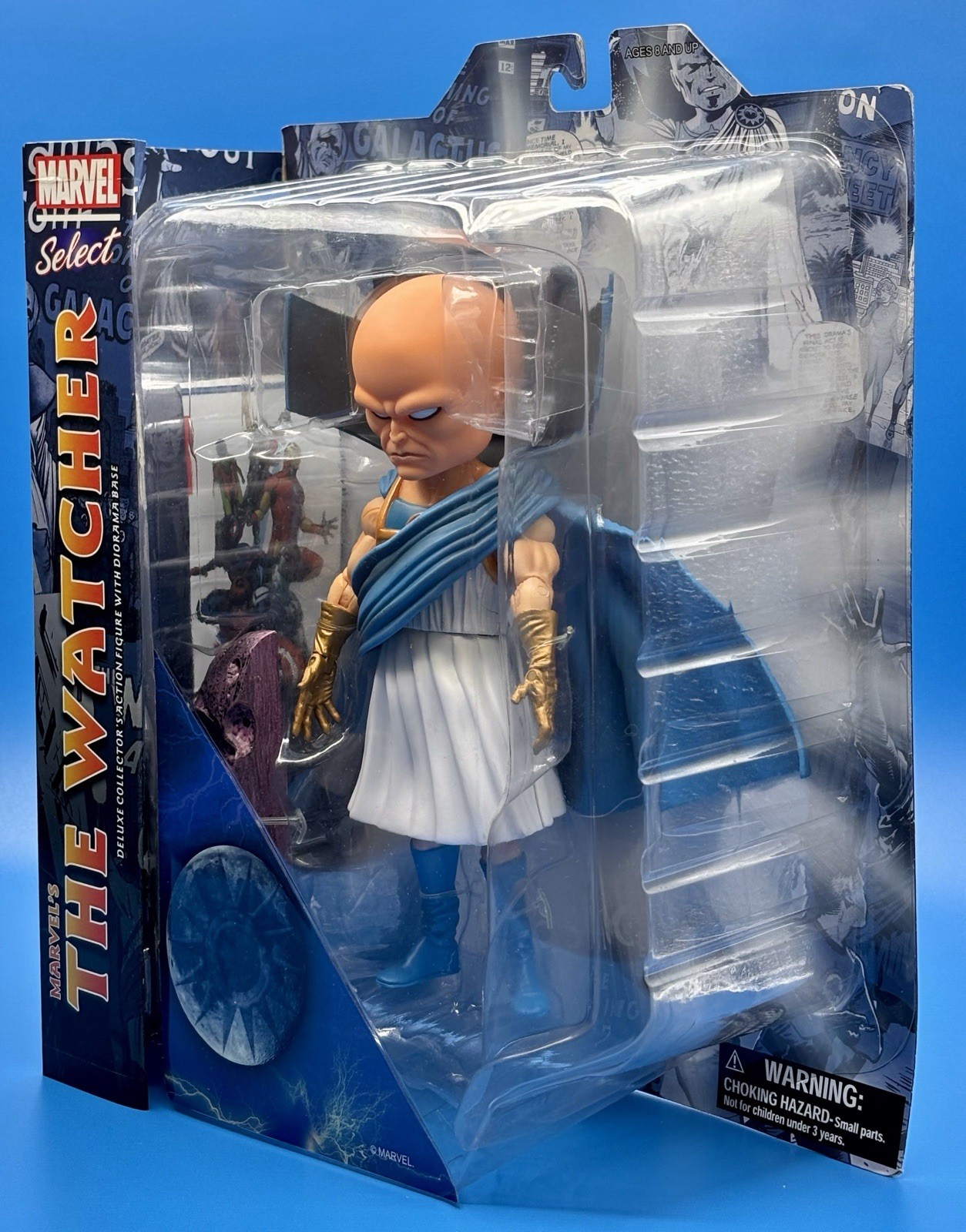 Marvel Select The Watcher(Uatu) Diamond Select MIB 7” Figure Sealed Diorama Base