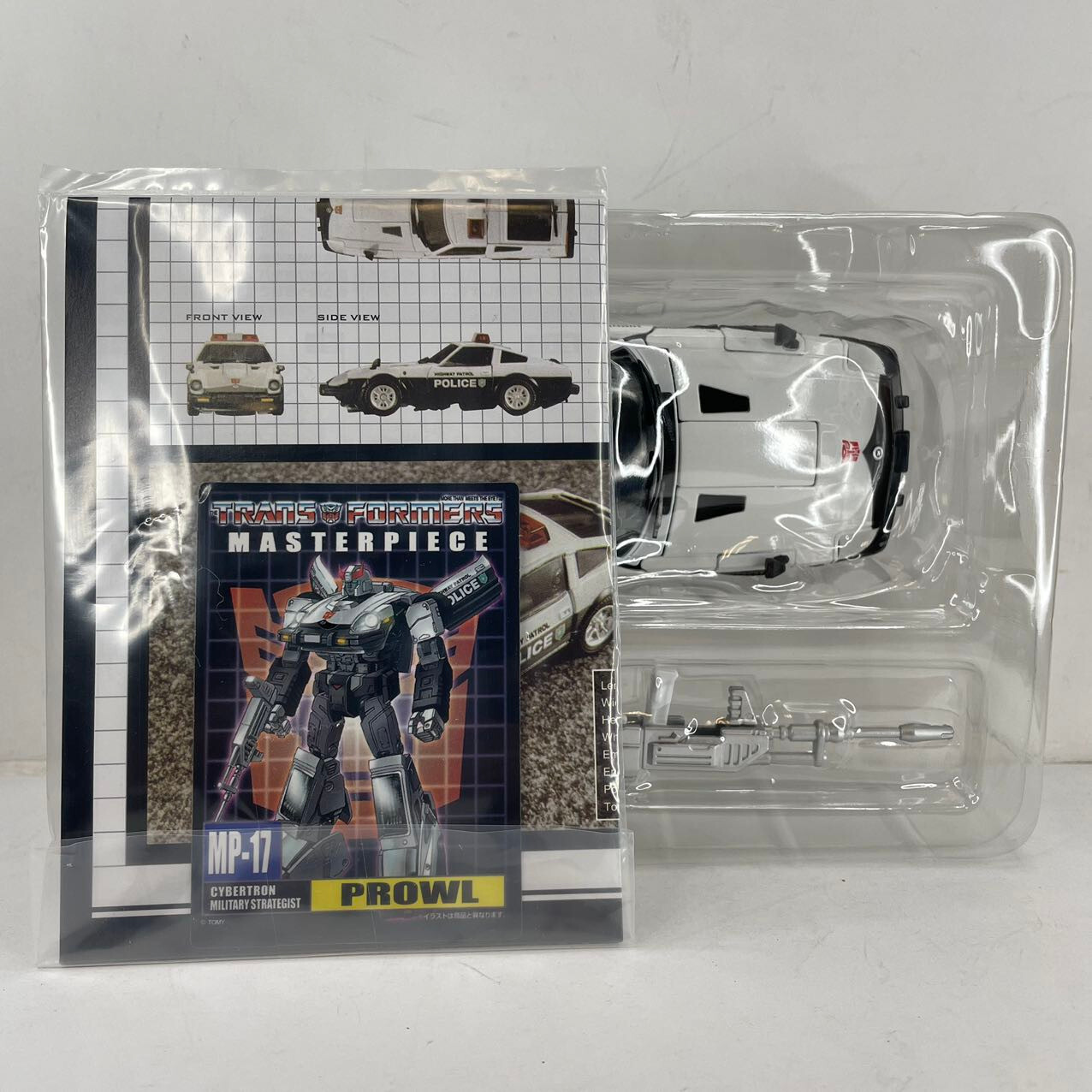 Transformers Masterpiece MP-17 Prowl Action Figure Takara Tomy Toys – Open Box