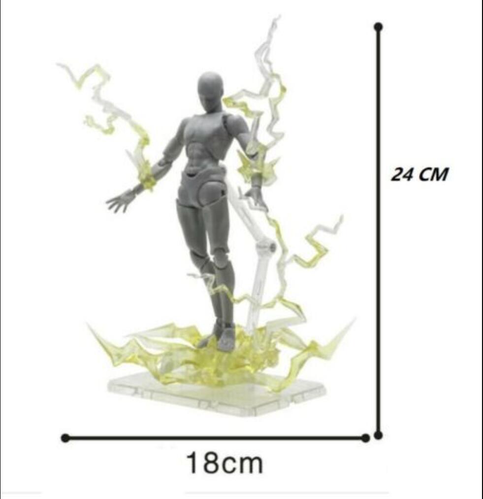 Effect Lightning yellow SHF Figuarts Figma D-arts rider 1/12 figure hot toys