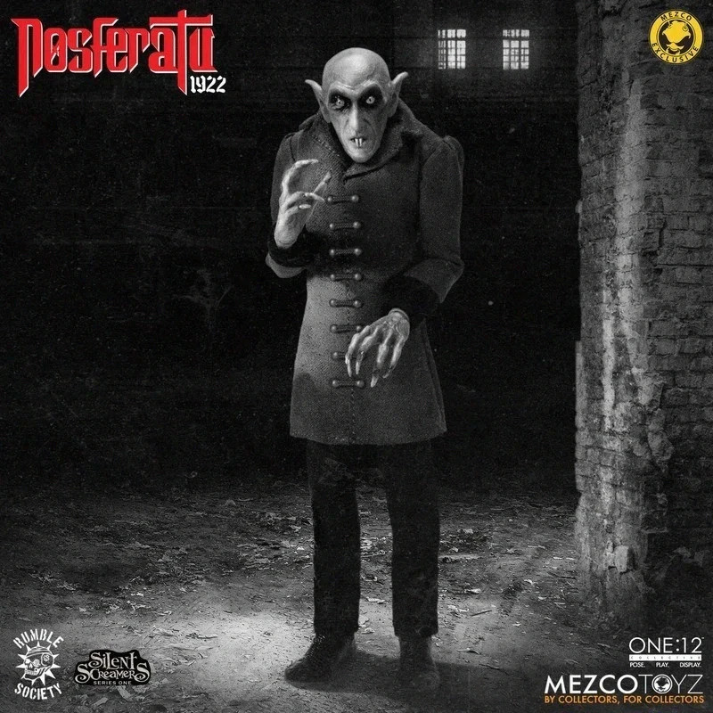 Mezco One:12 Collective Nosferatu 1922 Black & White Edition Figure Exclusive