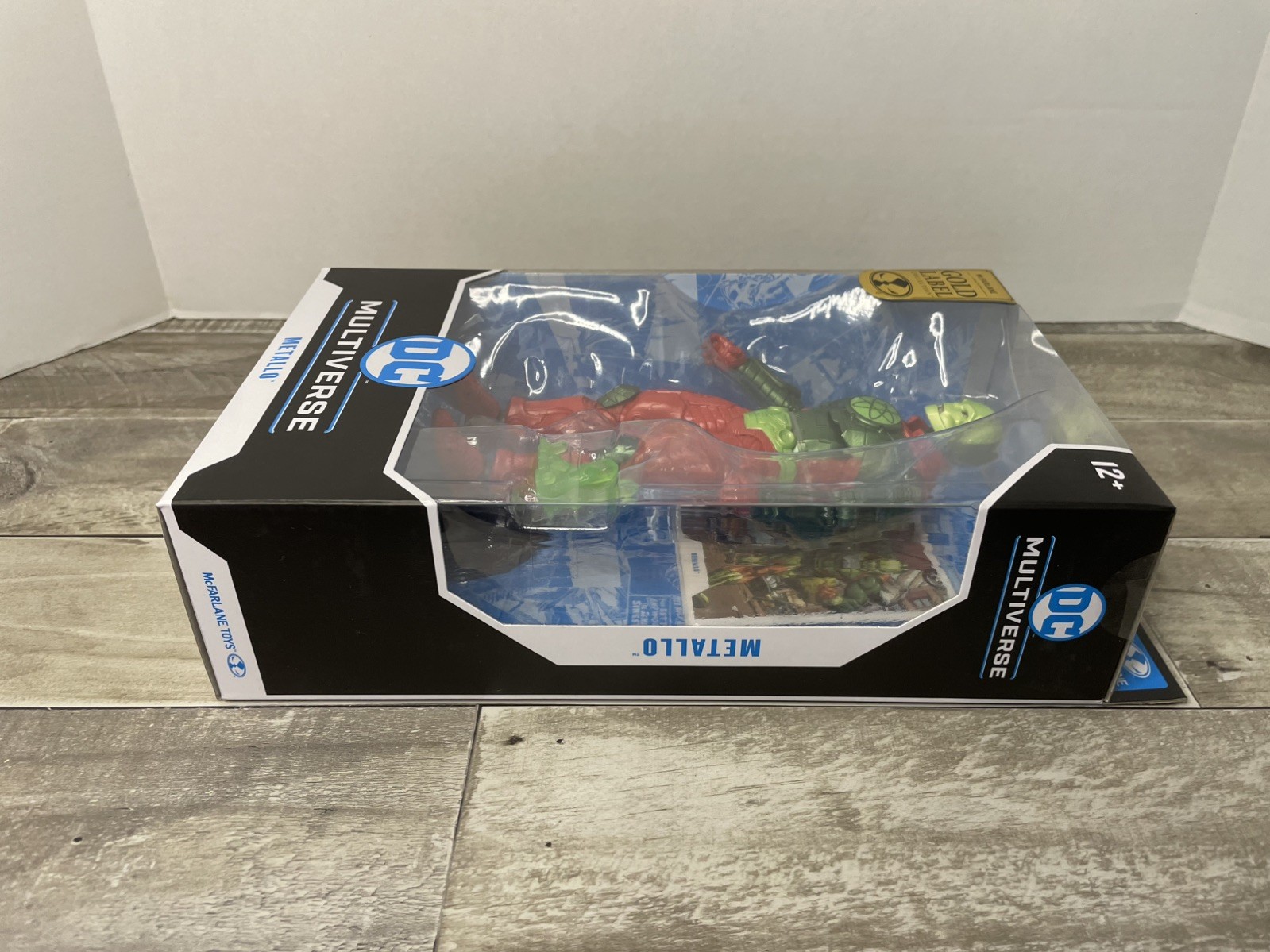 McFarlane DC Multiverse Gold Label Metallo 7” Figure New Sealed Superman Villain