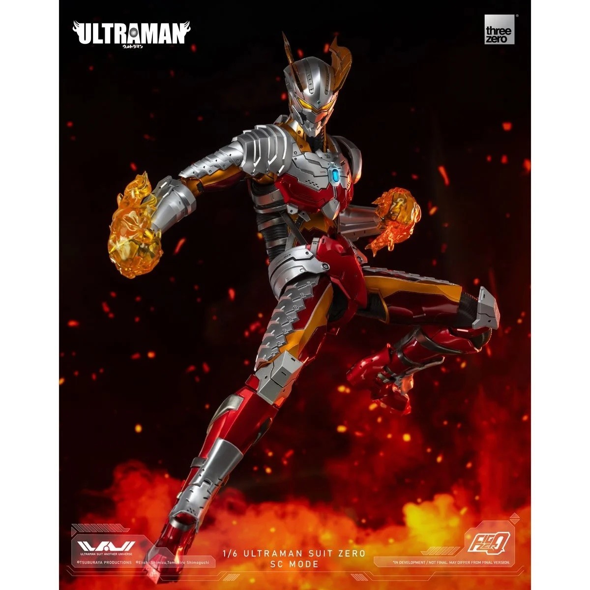 Ultraman Suit Zero SC Mode FigZero 1:6 Scale Action Figure