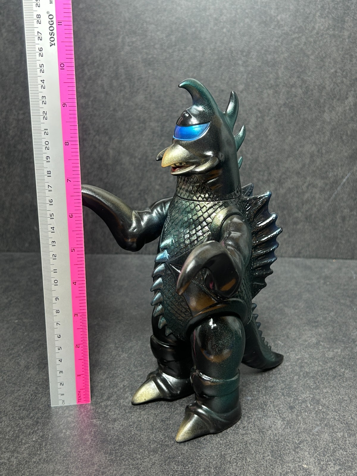 Marusan Gigan Metallic Sofubi 9.6&Prime; Soft Vinyl Figure Museum Exclusive Limited