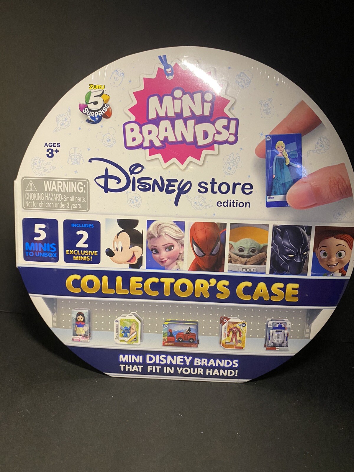Zuru 5 Surprise Disney Store Edition Mini Brands COLLECTORS CASE Exclusive Toys