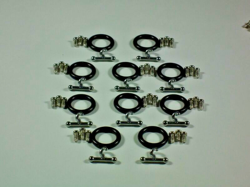 GI Joe 3.75in 3 3/4in O-ring T-Hook Screws 50 piece replacement waistband O-ring