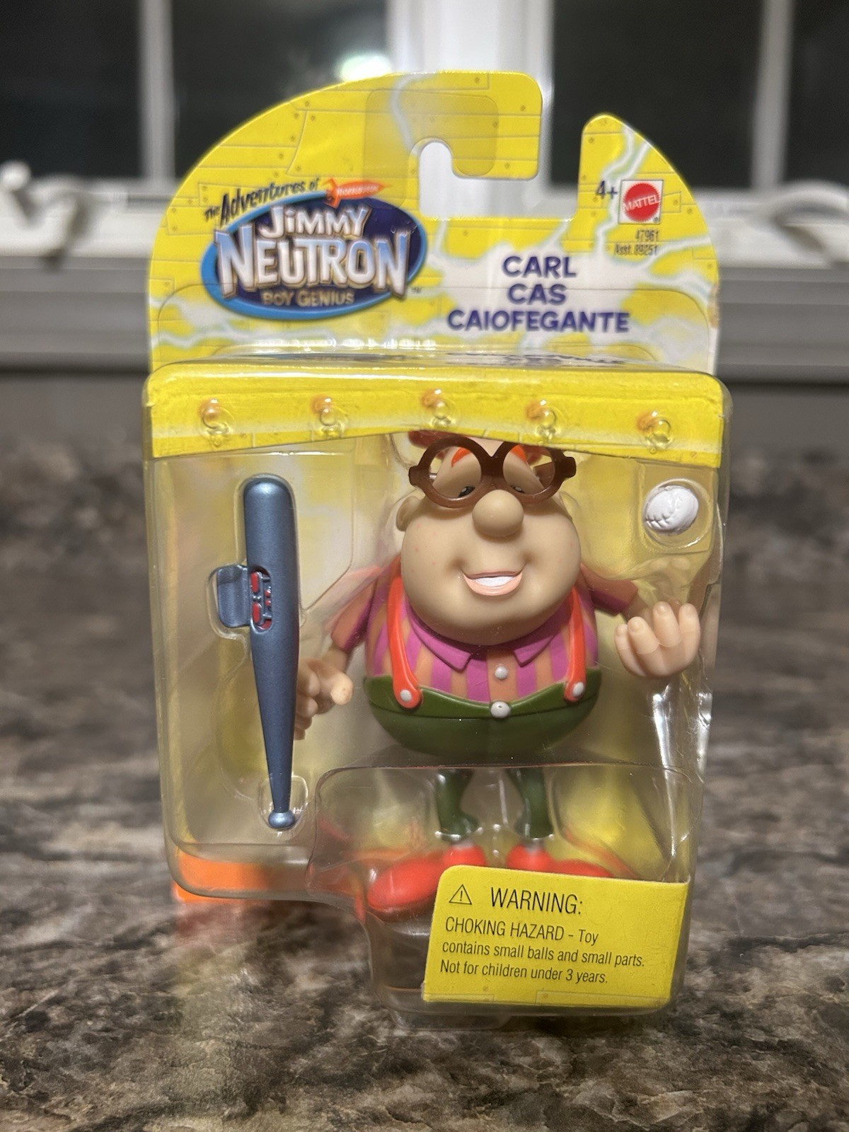 Carl Wheezer Mini Figure The Adventures Of Jimmy Neutron Boy Genius Mattel 47961