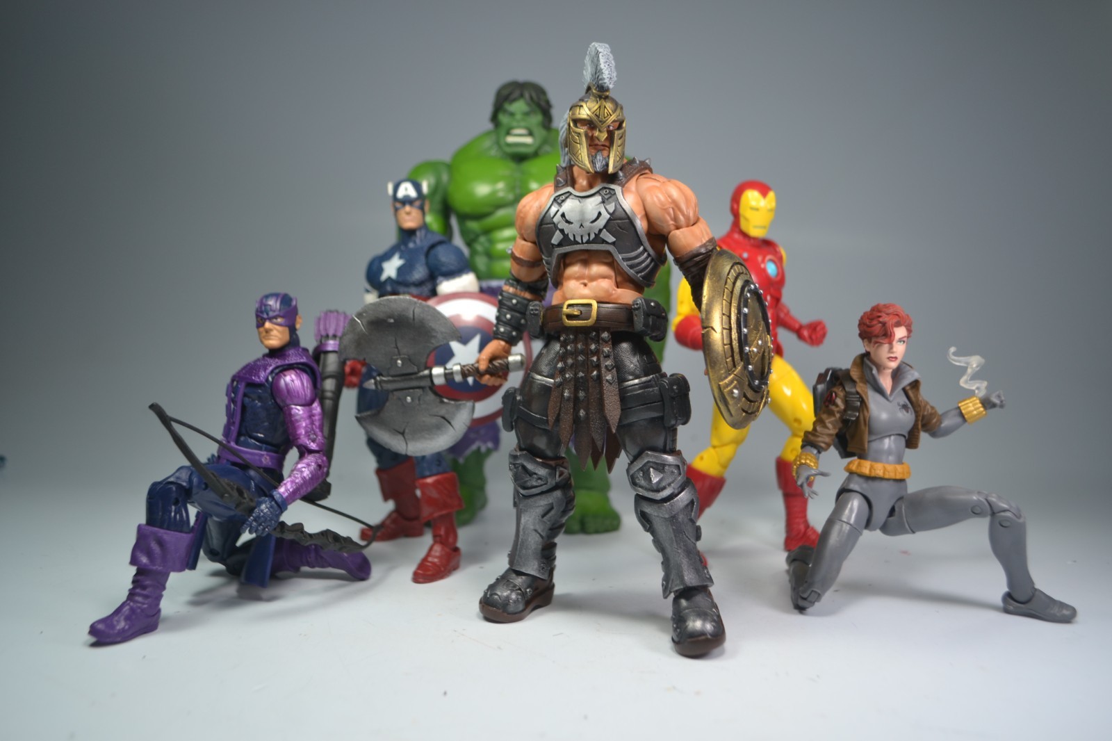marvel legends ARES 7 inch custom figure COMISSION JOB BY TOYMAN