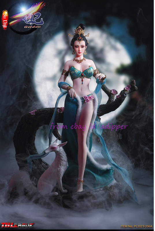 Perfect Tbleague Pl2023-206a 1/6 Su Daji Golden Ver Action Figure In Stock