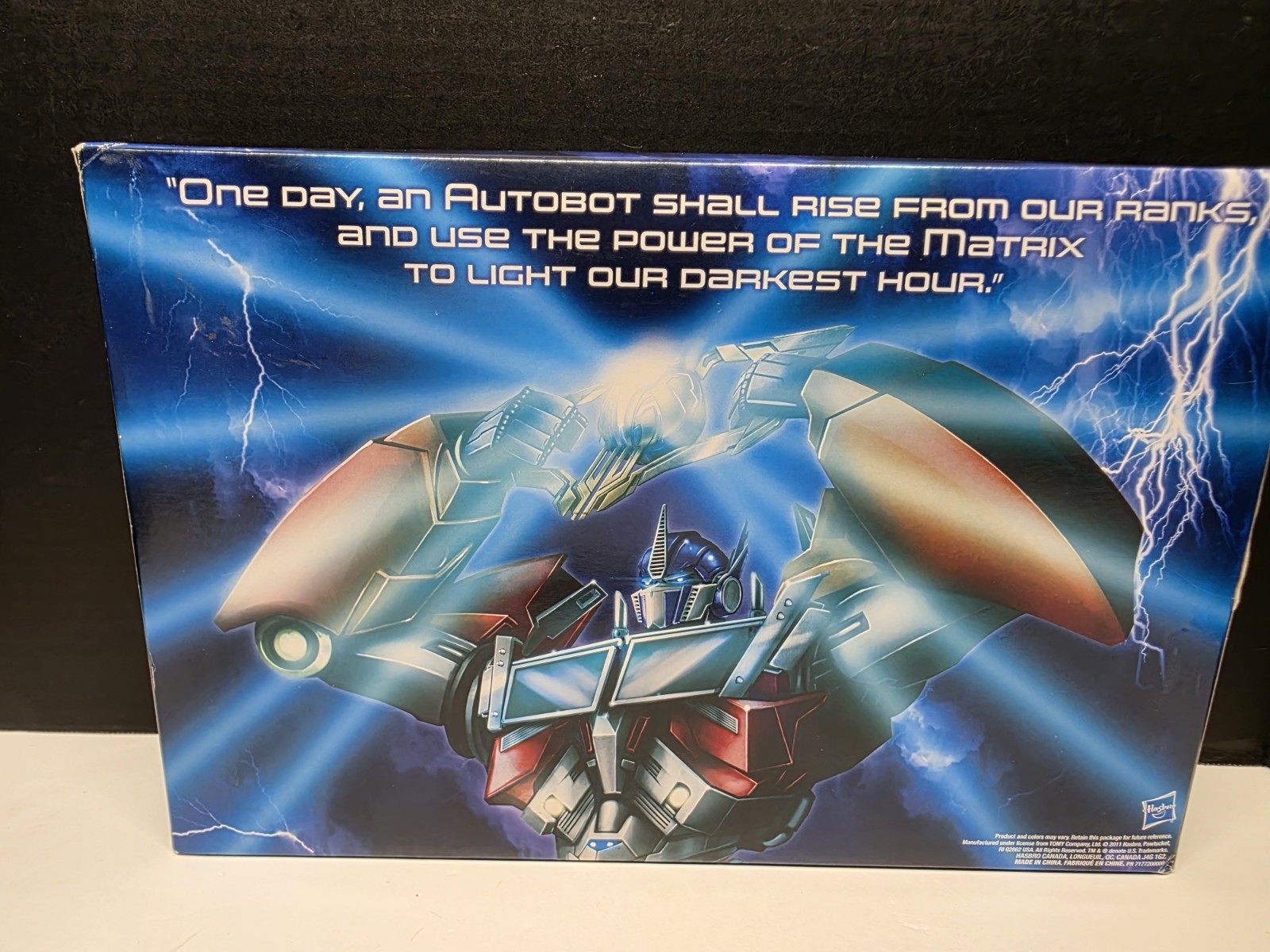 SDCC COMIC CON 2011 HASBRO EXCLUSIVE TRANSFORMERS OPTIMUS PRIME FIRST EDITION