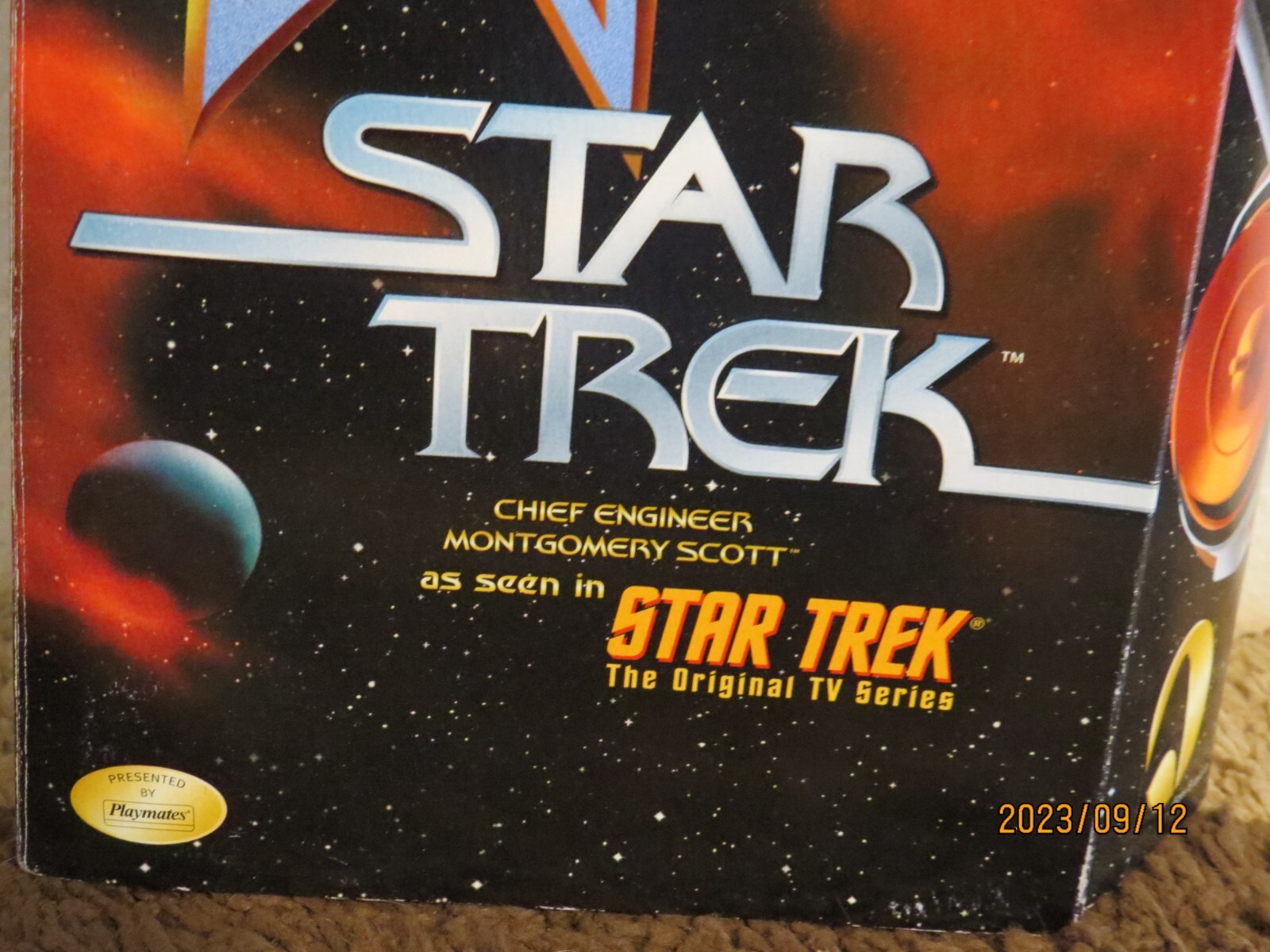 STAR TREK CHIEF ENGINEER MONTGOMERY SCOTT PLAYMATES 1999 CLASSIC EDITION 12 INCH