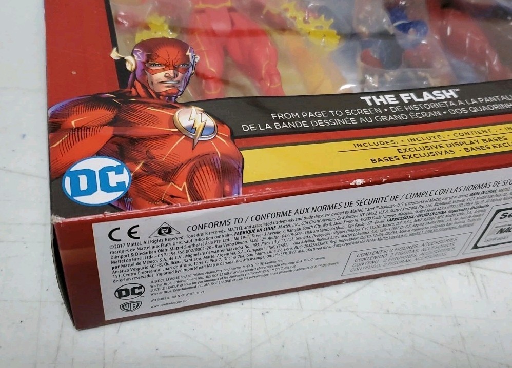 Mattel, DC Comics Multiverse: The Flash (Rebirth & Justice League) Figure 2-Pack