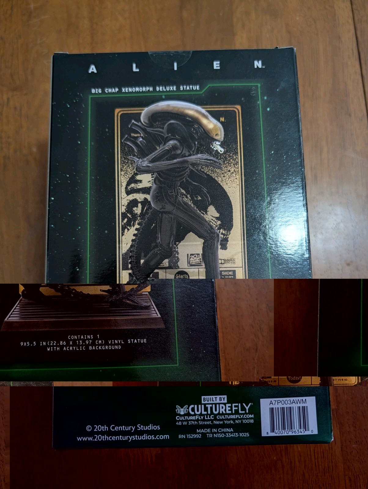 Culturefly Alien Big Chap Xenomorph Deluxe Statue Brand New Sealed Collectible