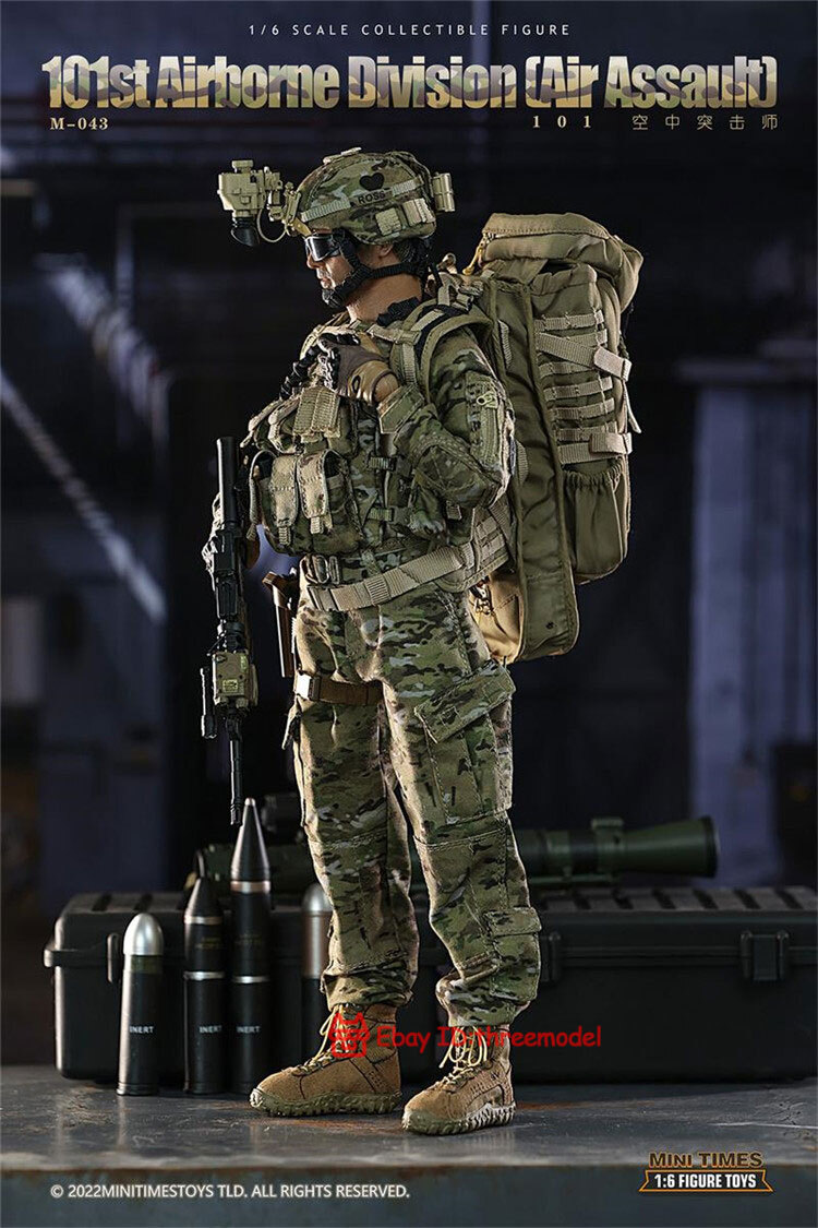 Mini Times Toys 1/6 M043 101st Airborne Division Cair Assault Figure Pre-sell