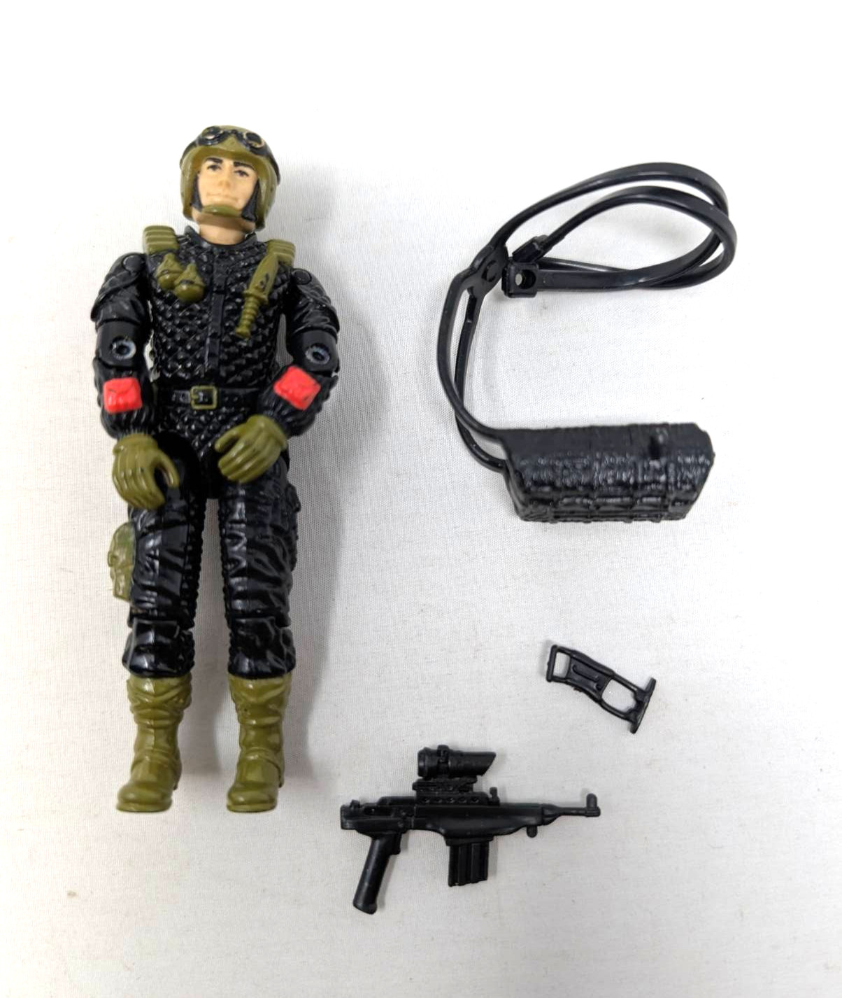GI JOE ARAH Night Force Crazy Legs Figure 1988 Complete Vintage