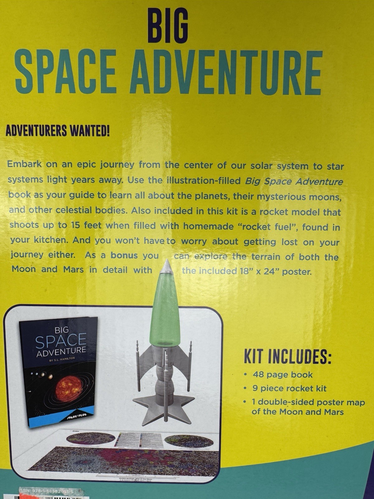 🚀 Big Space Adventure Rocket Launch Set Air-Powered Outdoor STEM Toy Ages 9+