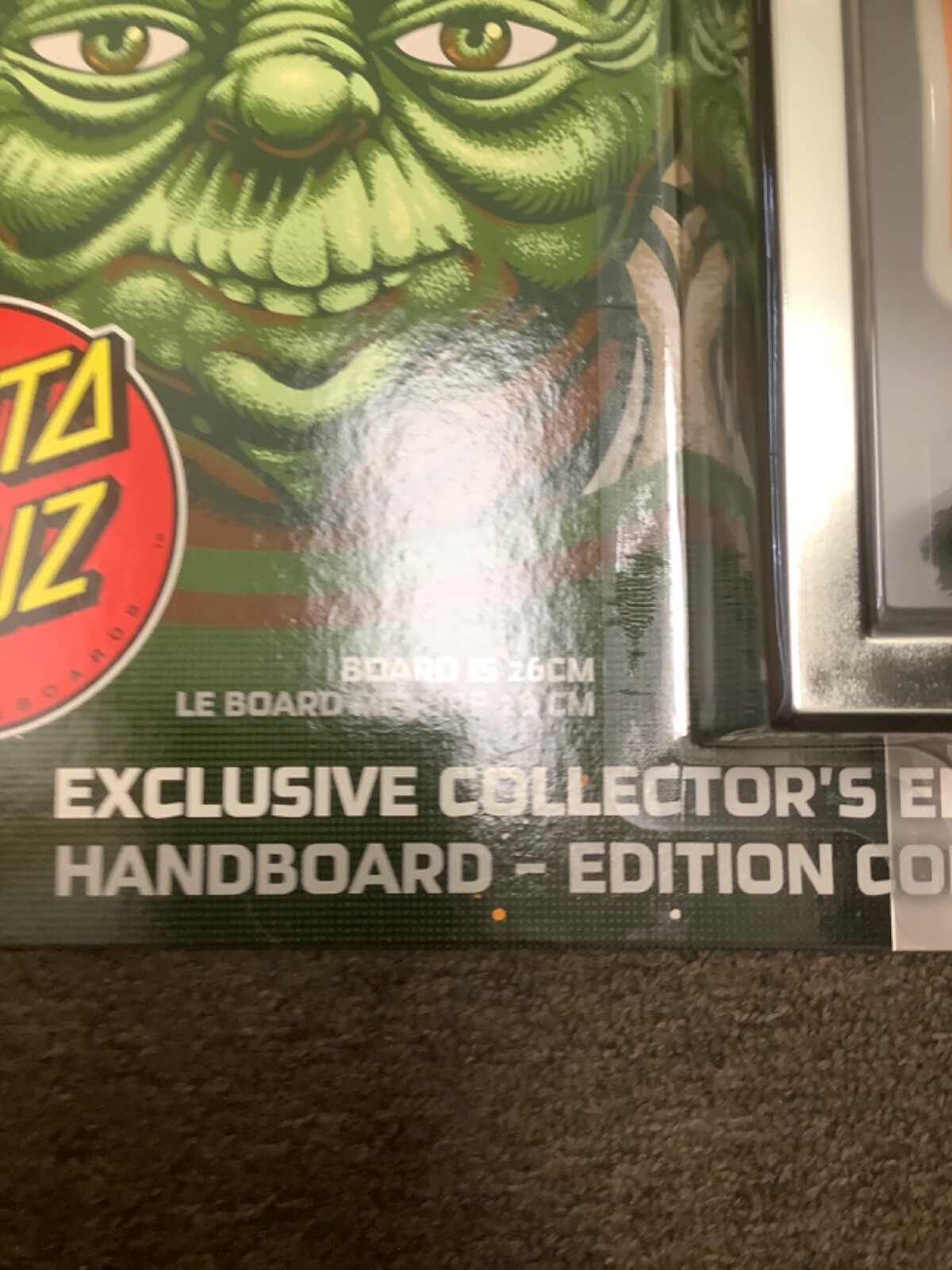 TECH DECK Exclusive Collector&rsquo;s Edition Hand board Santa Cruz Star Wars Yoda