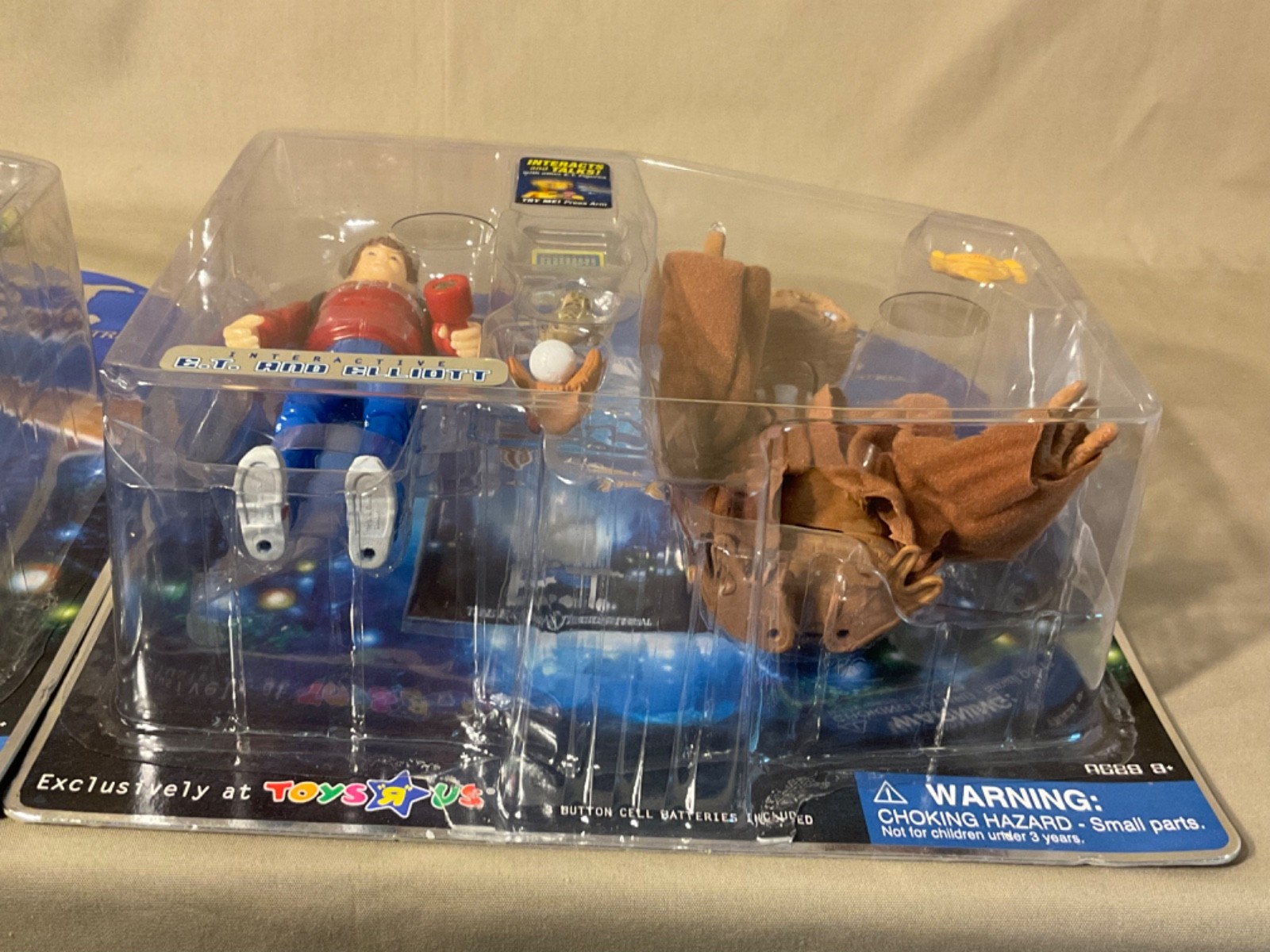 E.T. & Gertie and E.T. & Elliott Interactive Sets 2001 Toy R Us Sealed /New