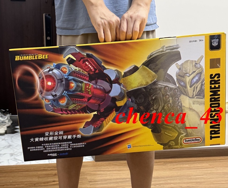 US Now!! 1:1 Killerbody Transform Bumblebee Arm Cannon or Bumblebee Helmet Gift