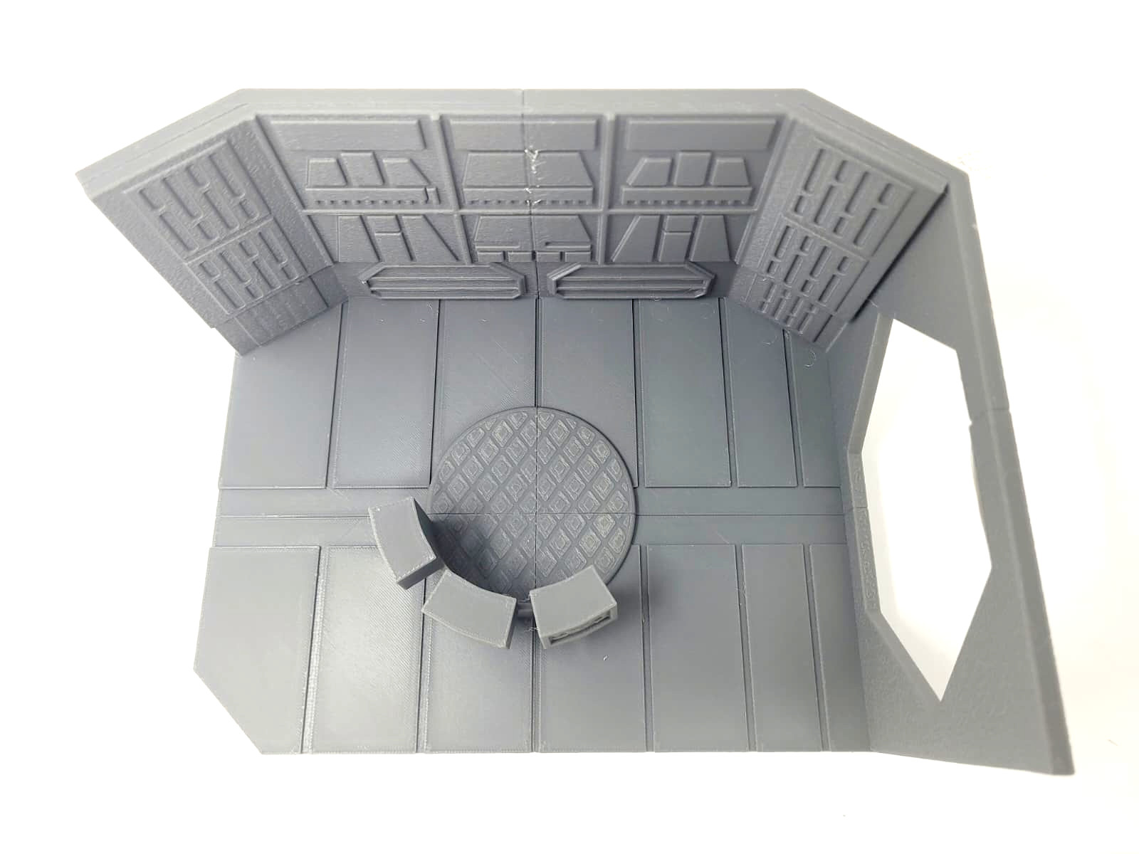 Imperial Detention Block – 1:12 Scale Modular Diorama for 6&Prime; Action Figures