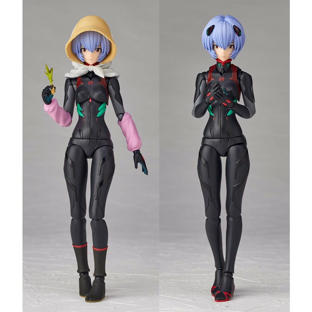 KAIYODO EVANGELION EVOLUTION EV-022 Rei Ayanami 3rd Village Ver. anime Figure