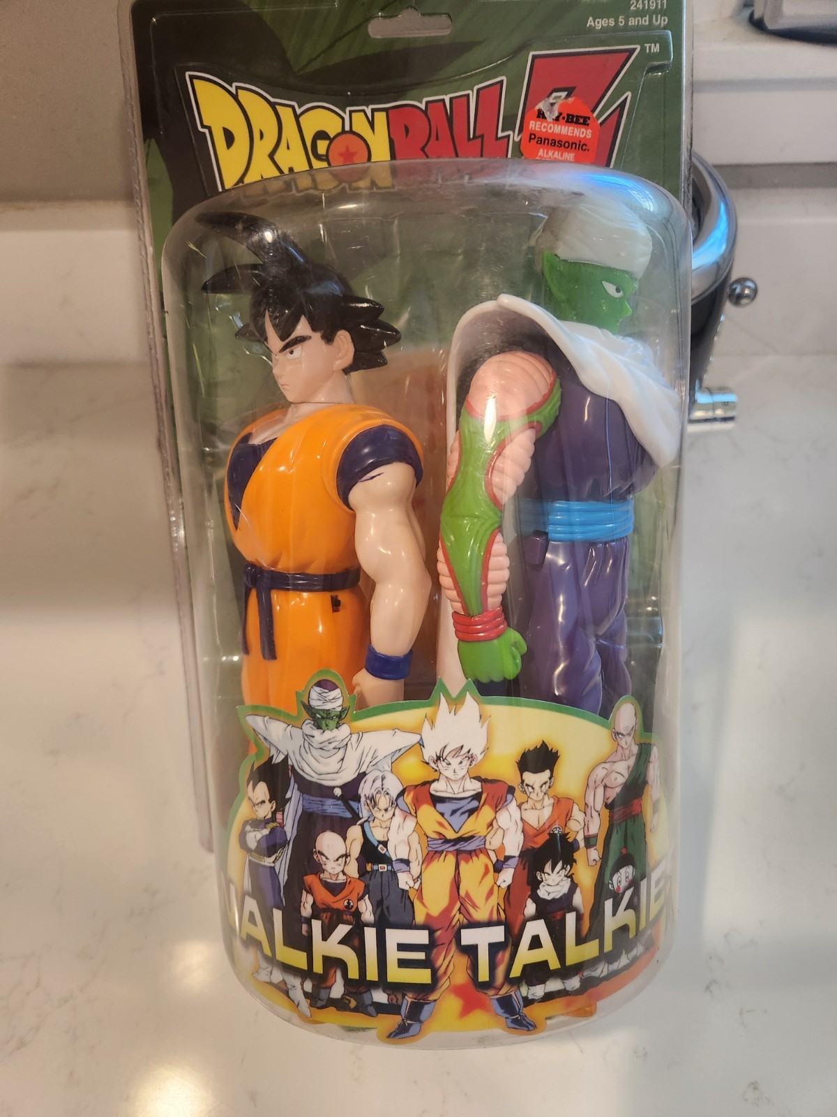 Dragon Ball Z Vintage 90s Goku & Piccolo Figure Walkie Talkies In Sealed Package