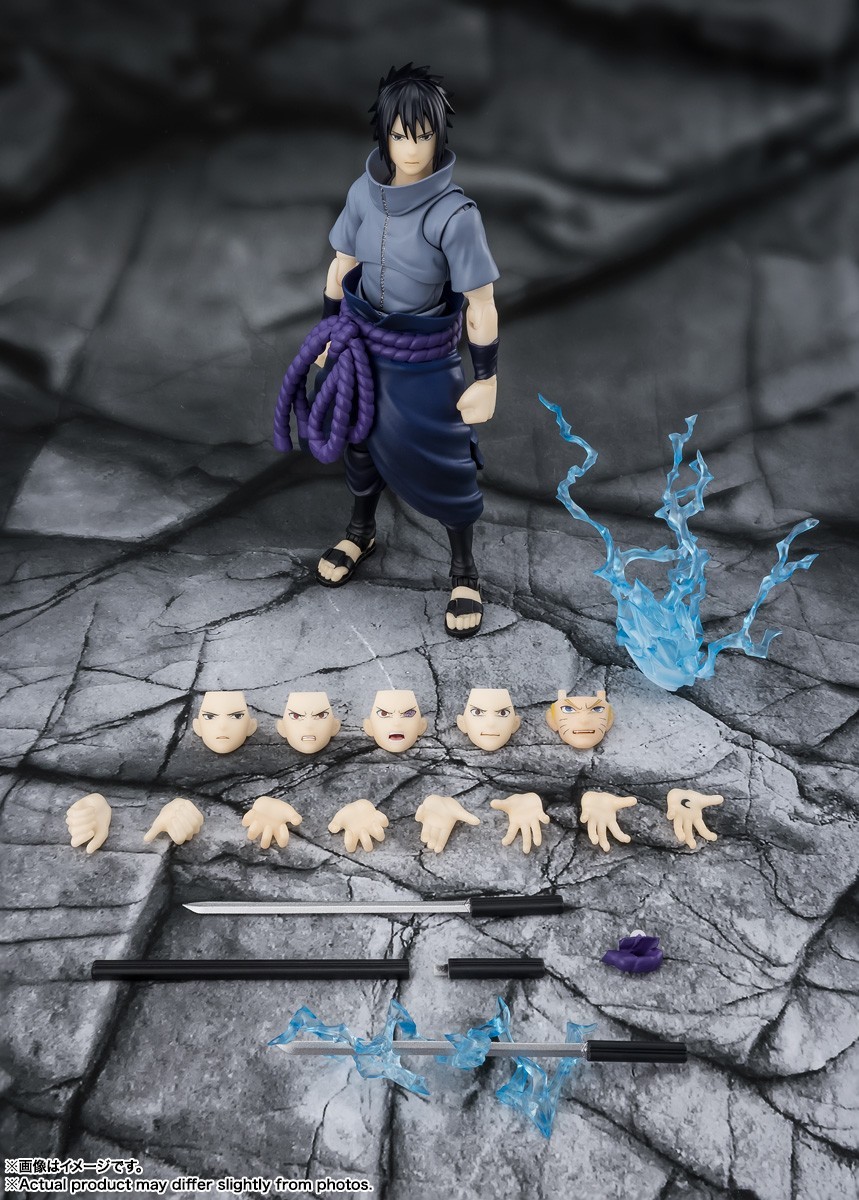 S.H.Figuarts NARUTO Sasuke Uchiha – Solitary Blazing Darkness – Bandai Japan NEW