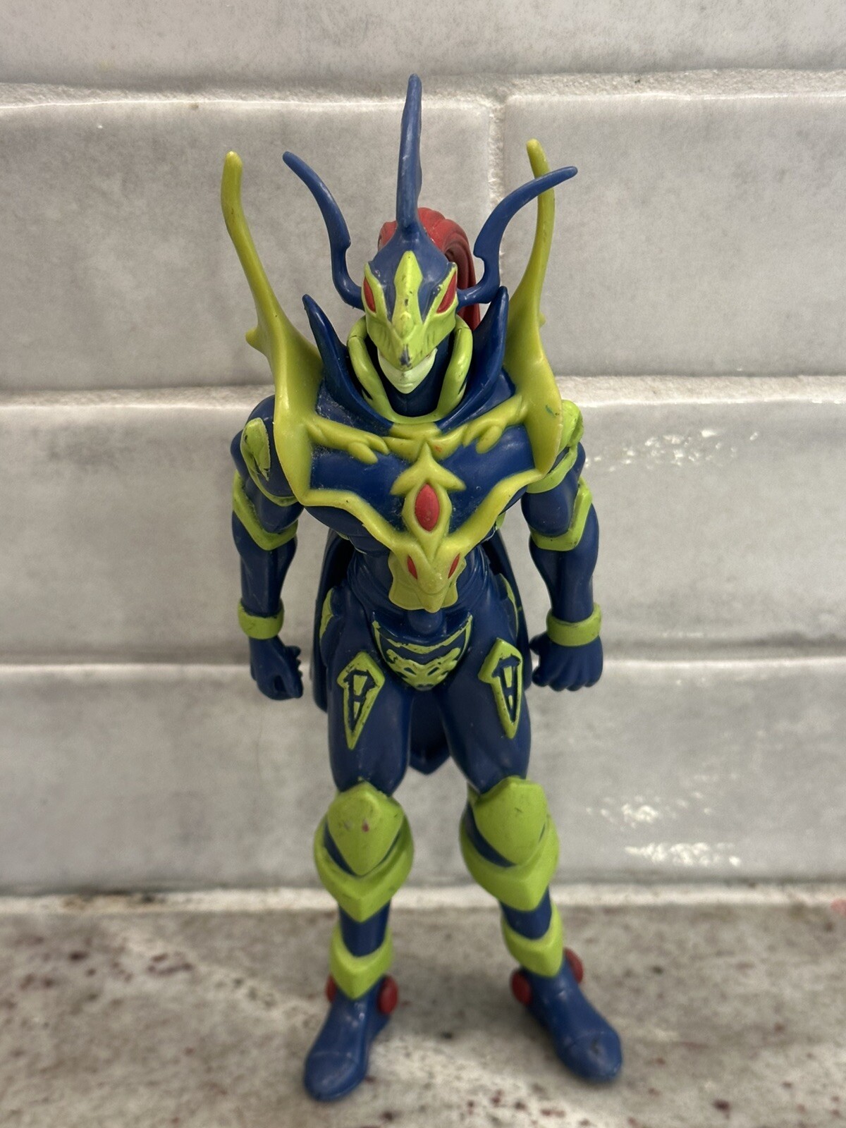 Vintage 1996 Yu-Gi-Oh Black Luster Soldier 6” Action Figure Mattel Takahashi