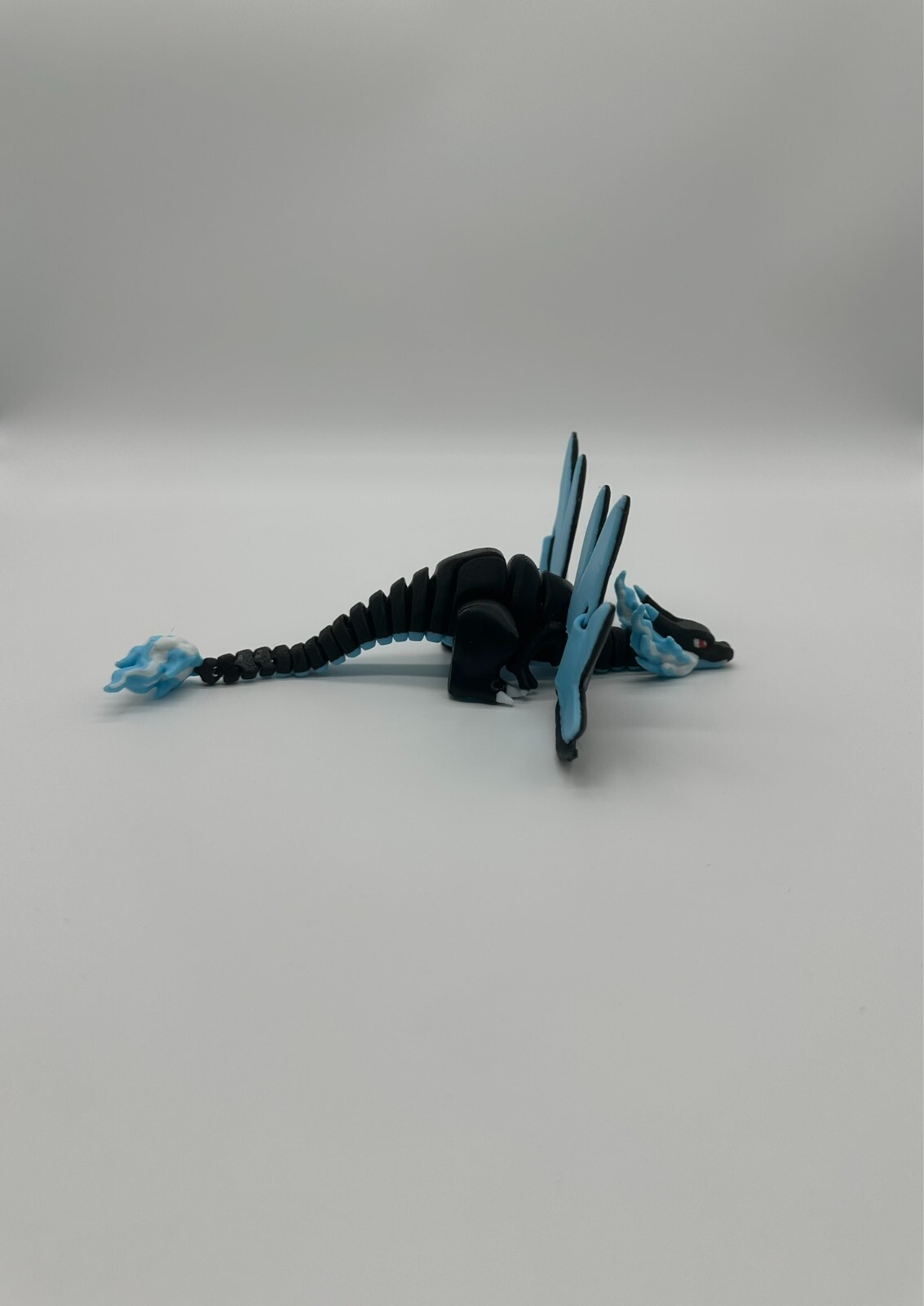 3D Printed Multi-Color Mega Charizard X Articulated Flexi Toy – Flexi Figure