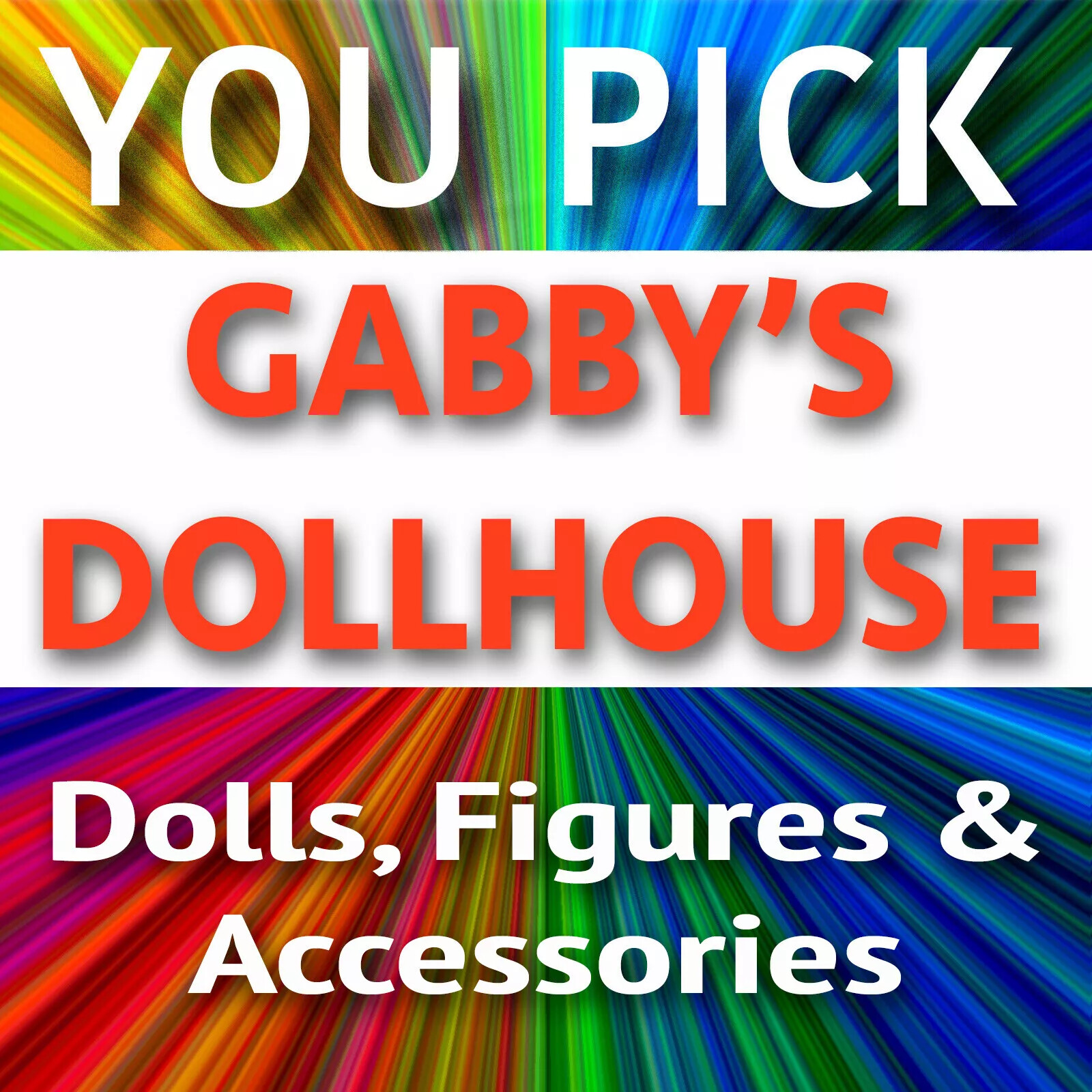 YOU PICK Netflix DreamWorks Gabby&rsquo;s Dollhouse Dolls Figures Accessories
