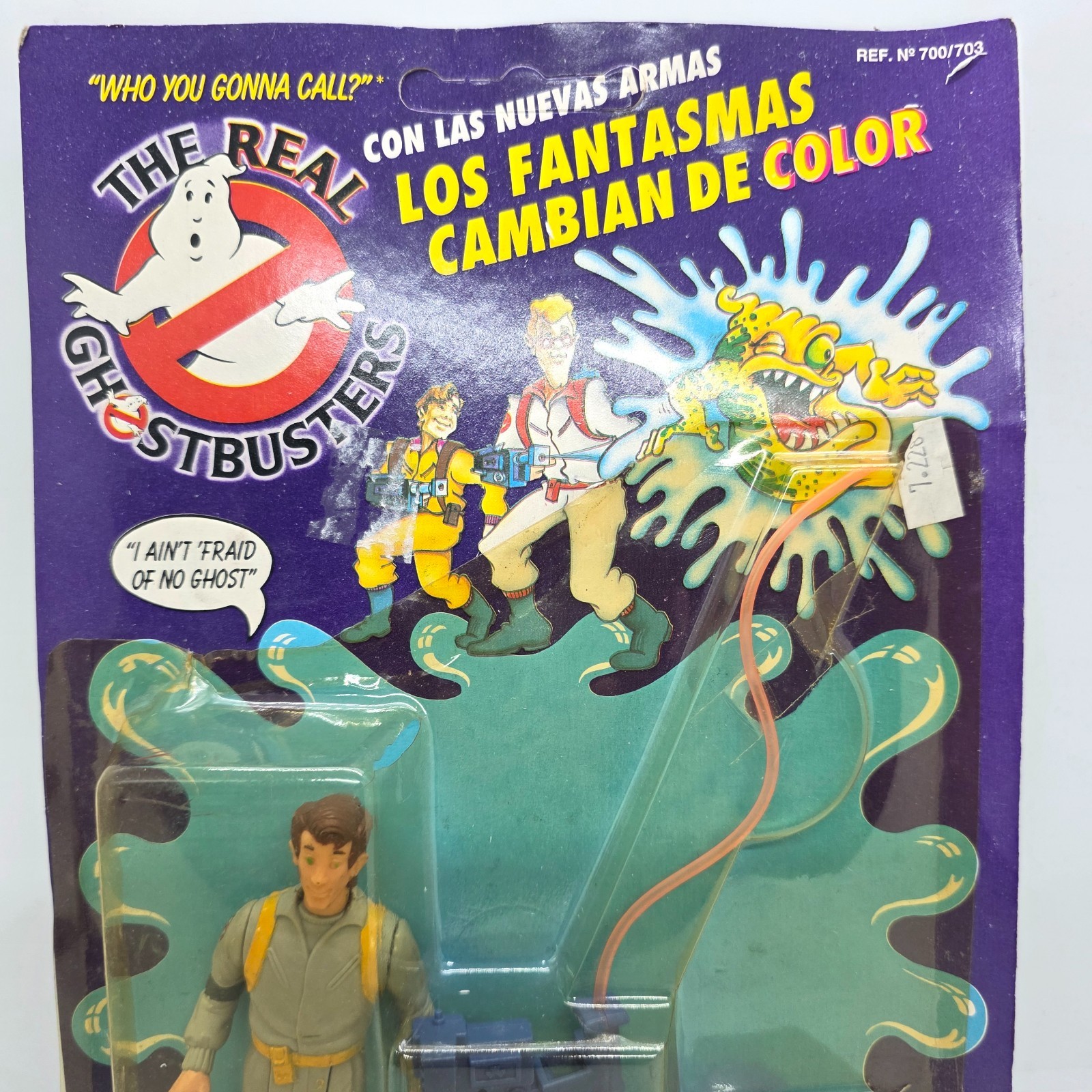 VTG The Real Ghostbusters PETER VENKMAN JOCSA / KENNER 1992 sealed ARGENTINA