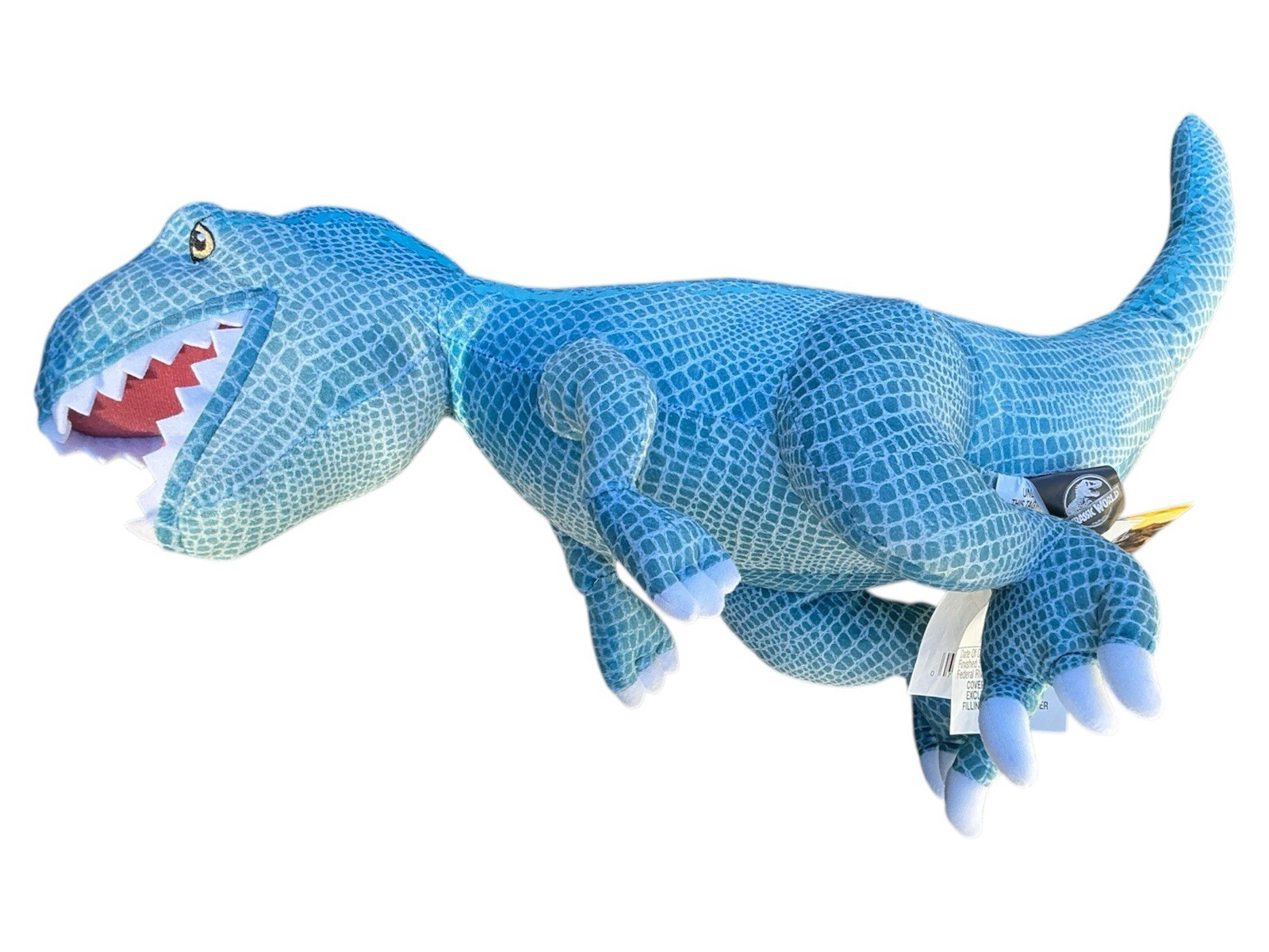 Universal City Studios Jurassic World Blue Tyranosaurus Rex Plush Pillow