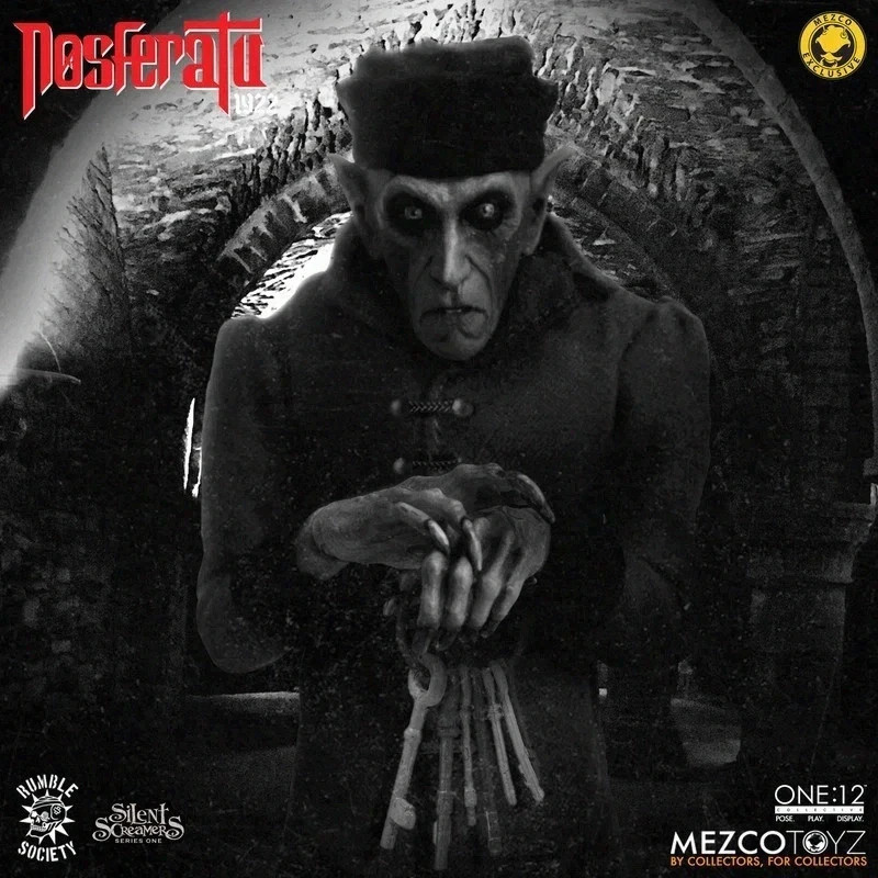 Mezco One:12 Collective Nosferatu 1922 Black & White Edition Figure Exclusive