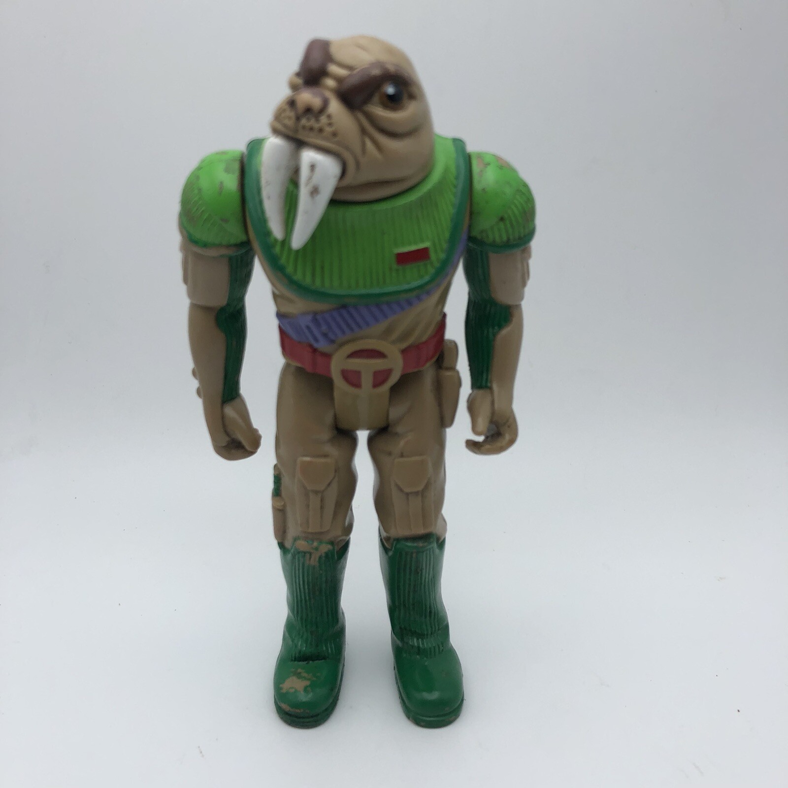 Vintage Thundercats Tuska Warrior Action Figure 1985 LJN TWolf Telepix Arm Works