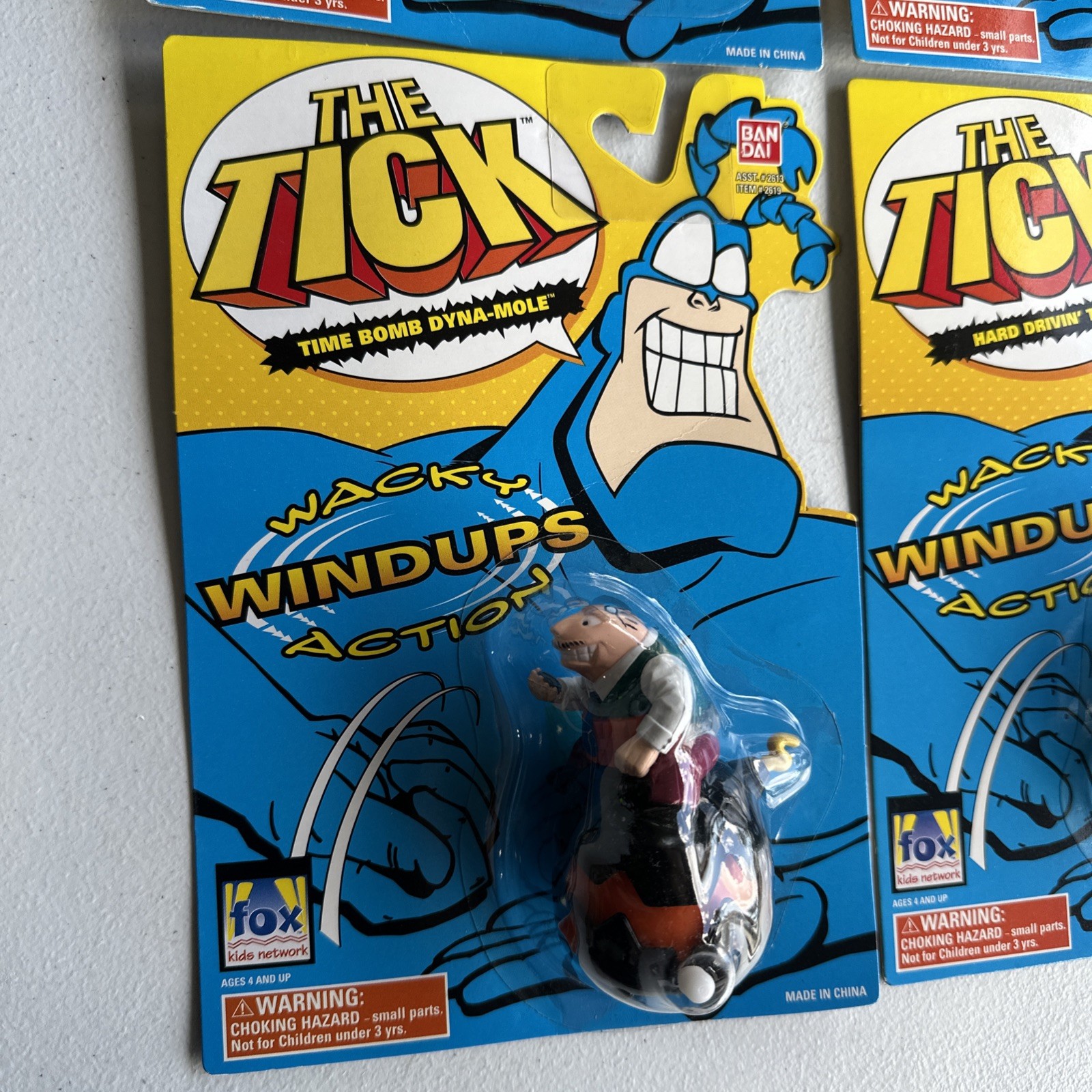 1995 Vintage VHTF The Tick Complete Set of 6 Wacky Windups Brand New Sealed