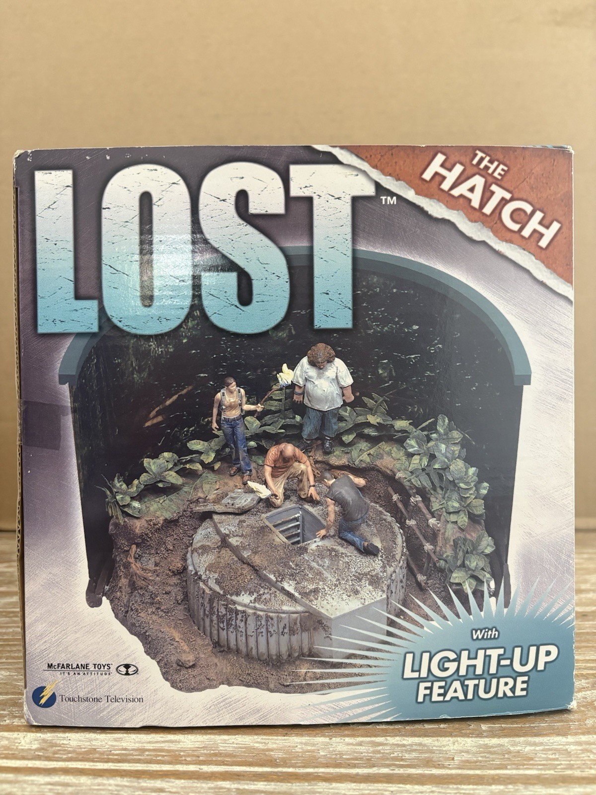 McFarlane Lost TV Show The Hatch Light-Up Mini Diorama NIB Sealed