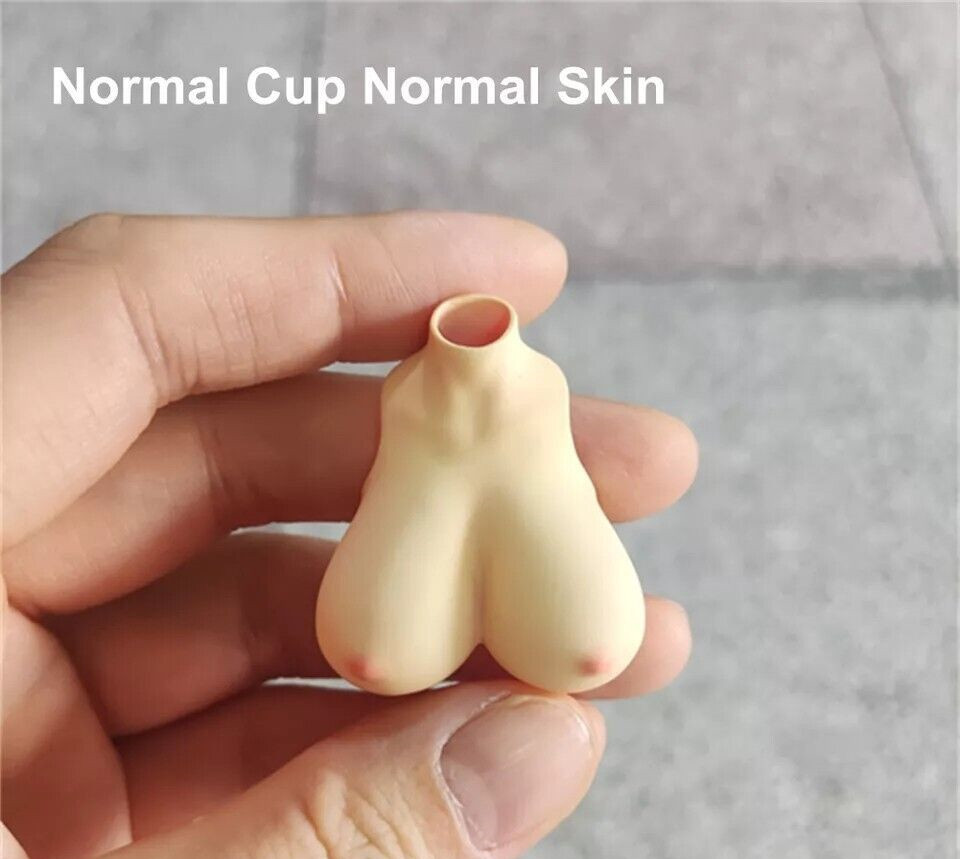 1:12 Replacement Bust Breast Cover Normal Size Skin Model For 6 » Female Body