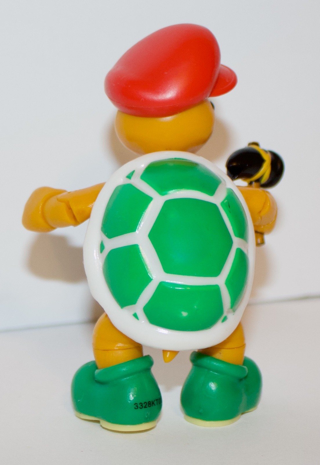 RARE – SUPER MARIO 4&Prime; CAPTURED HAMMER BRO FIGURE WORLD OF NINTENDO JAKKS PACIFIC