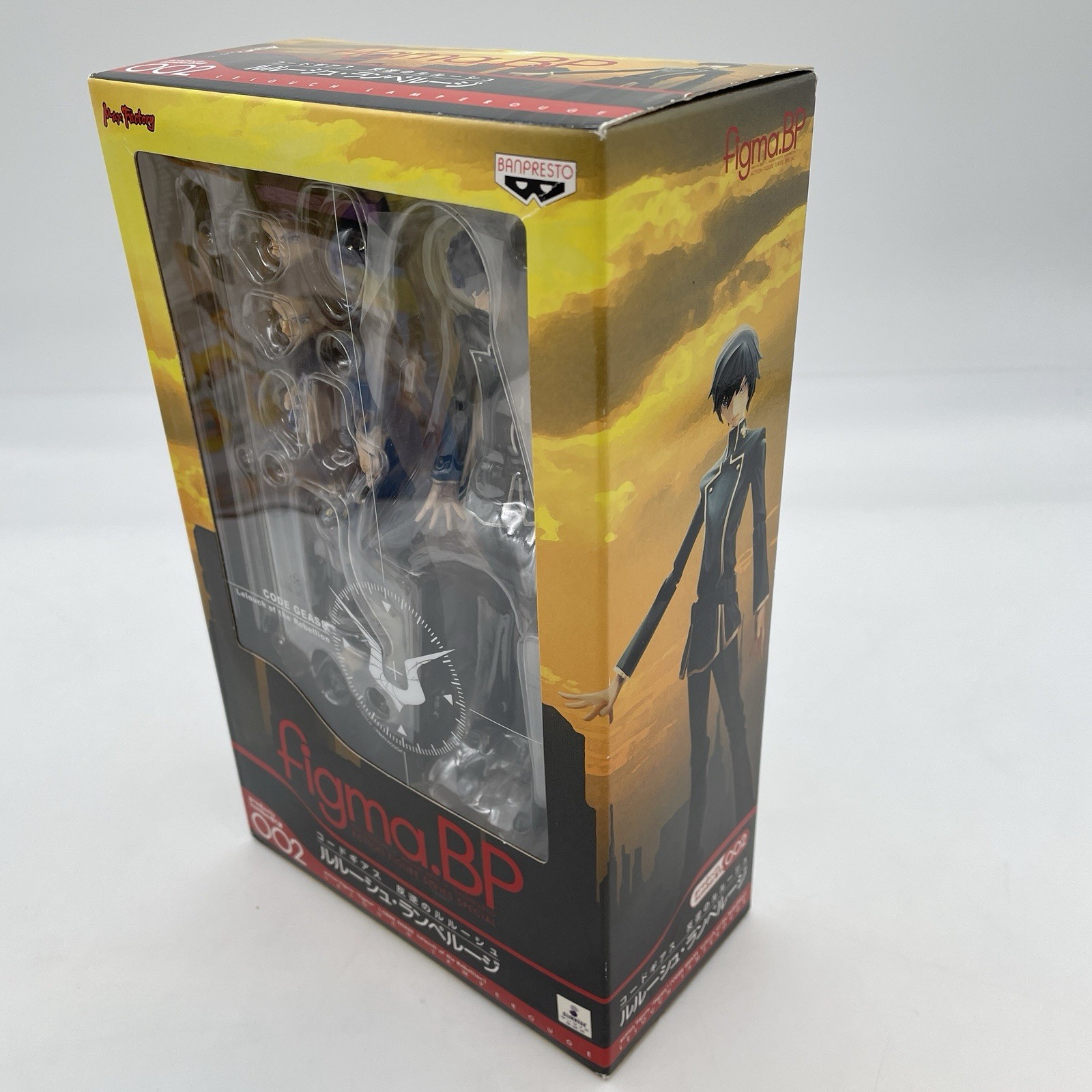 figma.BP Code Geass Lelouch Lamperouge Action Figure #002 Max Factory